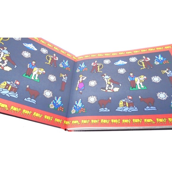 Switzerland Hardcover Large Book 4 Languages-Translations & Illustrations - Picture 4 of 12